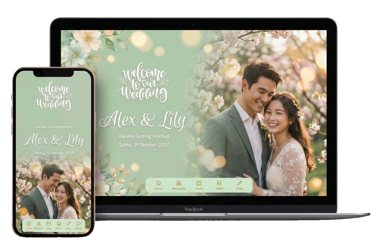 Mockup Undangan Digital